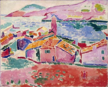 Artworks in 150 Subjects Painting - View of Collioure 1906 abstract fauvism Henri Matisse cityscape city scenes